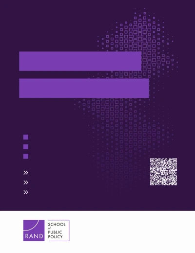 The same ad with the text layer removed. The headline and course information disappear; lettering in the RAND logo remains part of the artwork.