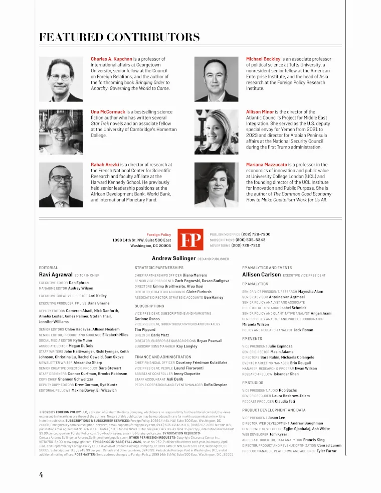 Foreign Policy, excerpt page 6