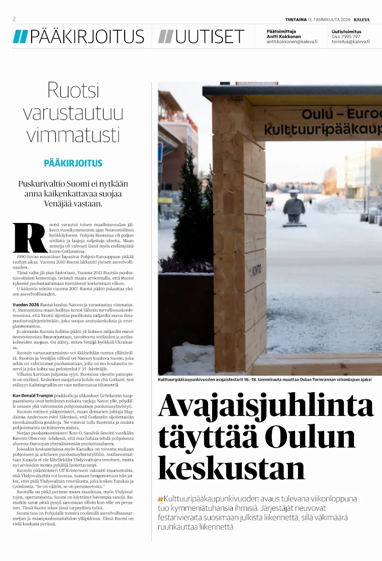 Kalevan sivu 2