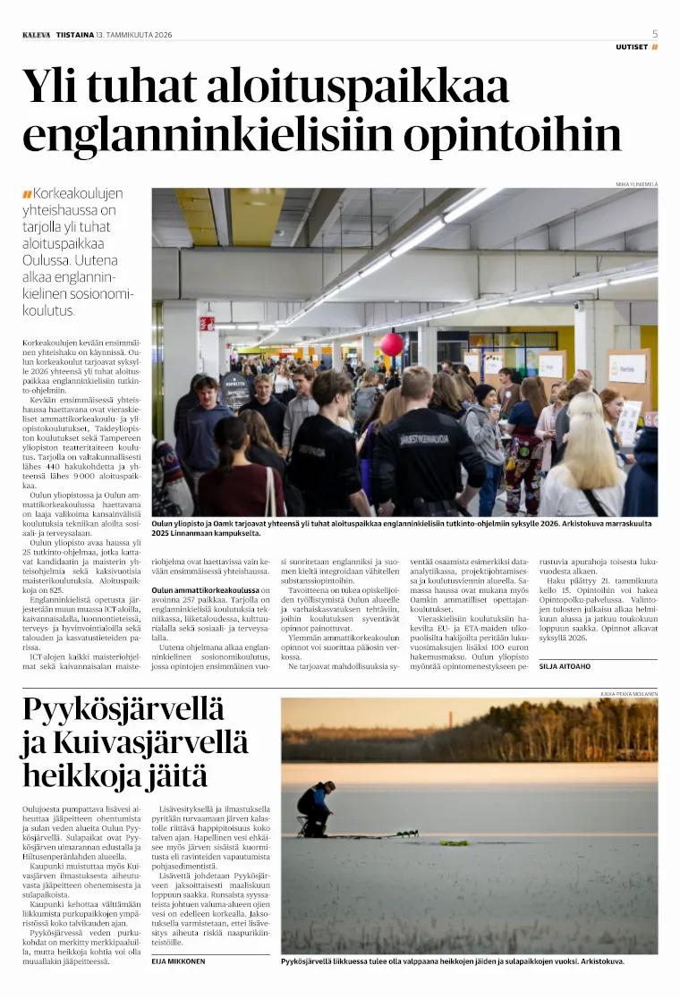 Kalevan sivu 5