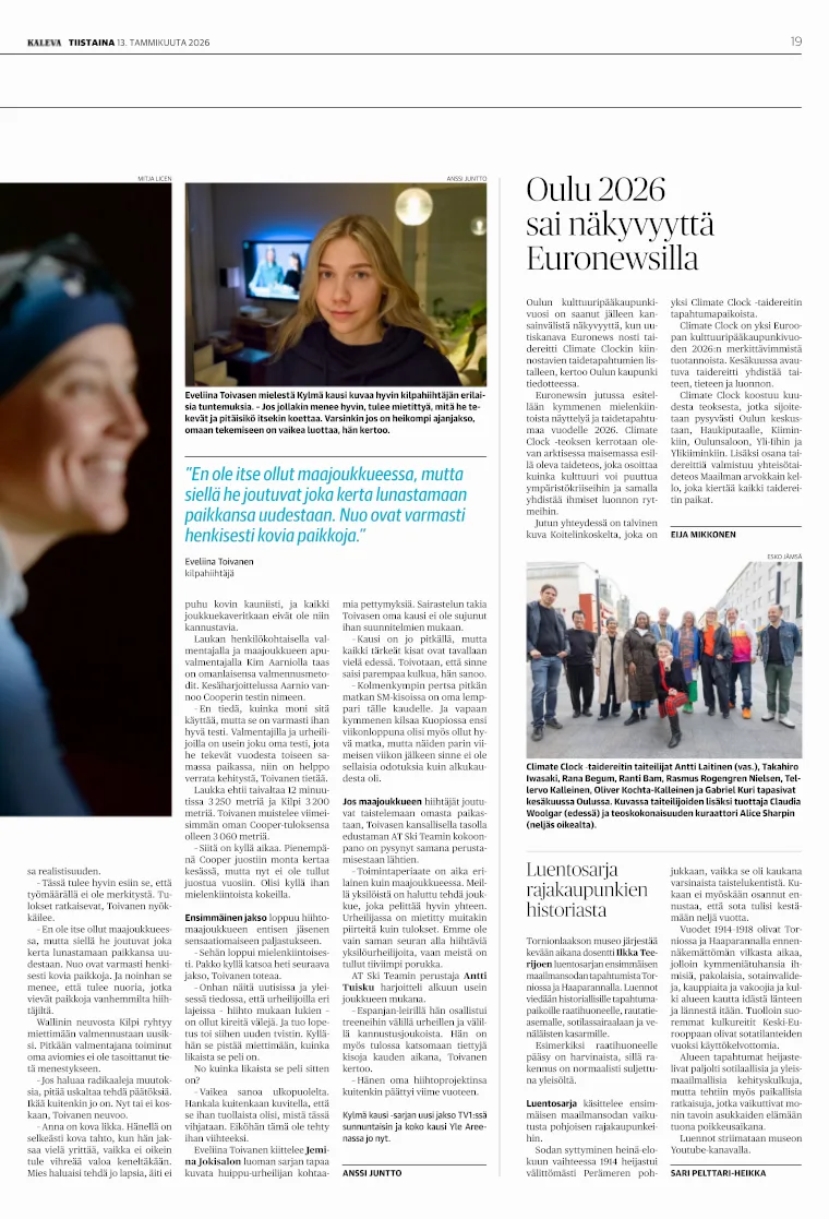 Kalevan sivu 19