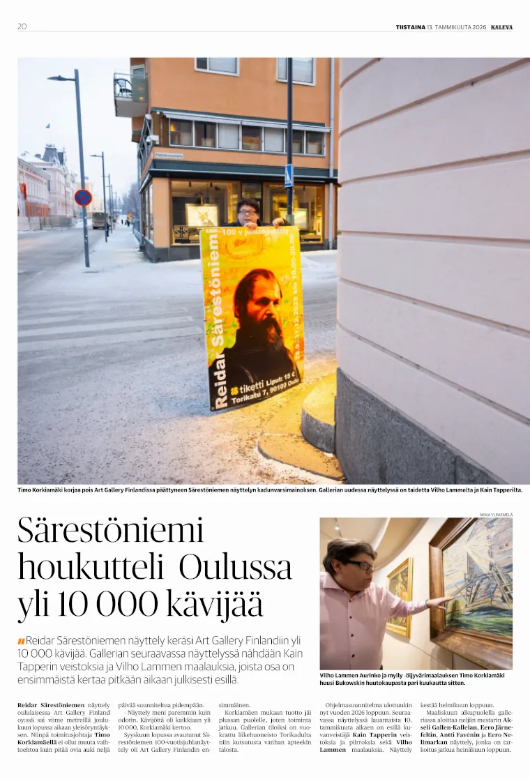 Kalevan sivu 20