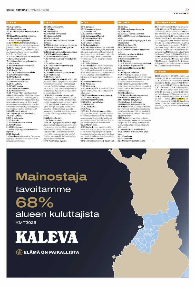 Kalevan sivu 29