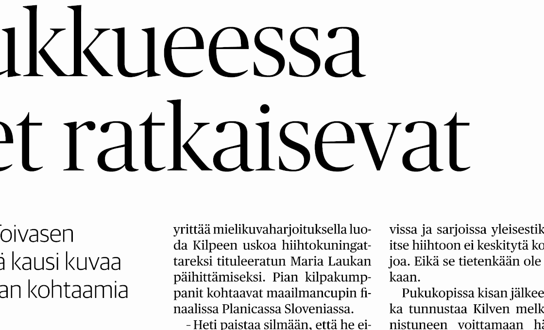Sama kohta sivusta 2×-suurennoksella Editionsin piirtämänä. Kirjainten reunat ovat terävät.